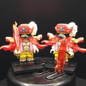 ONE PIECE Gol D Roger Custom Minifigures Brick
